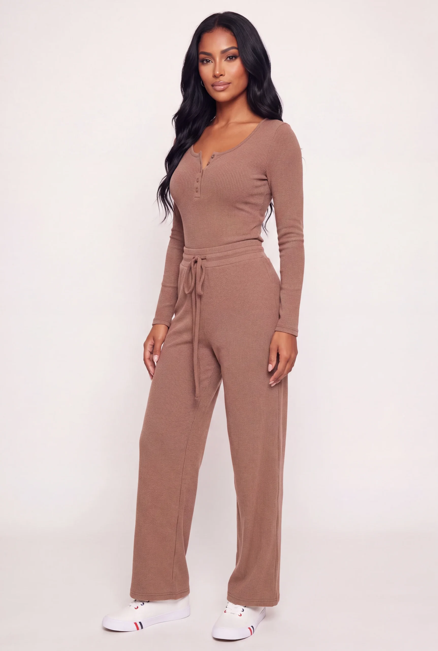 Drawstring Waist Wide Leg Pull On Casual Pants drawstring waist wide leg pull on casual pants