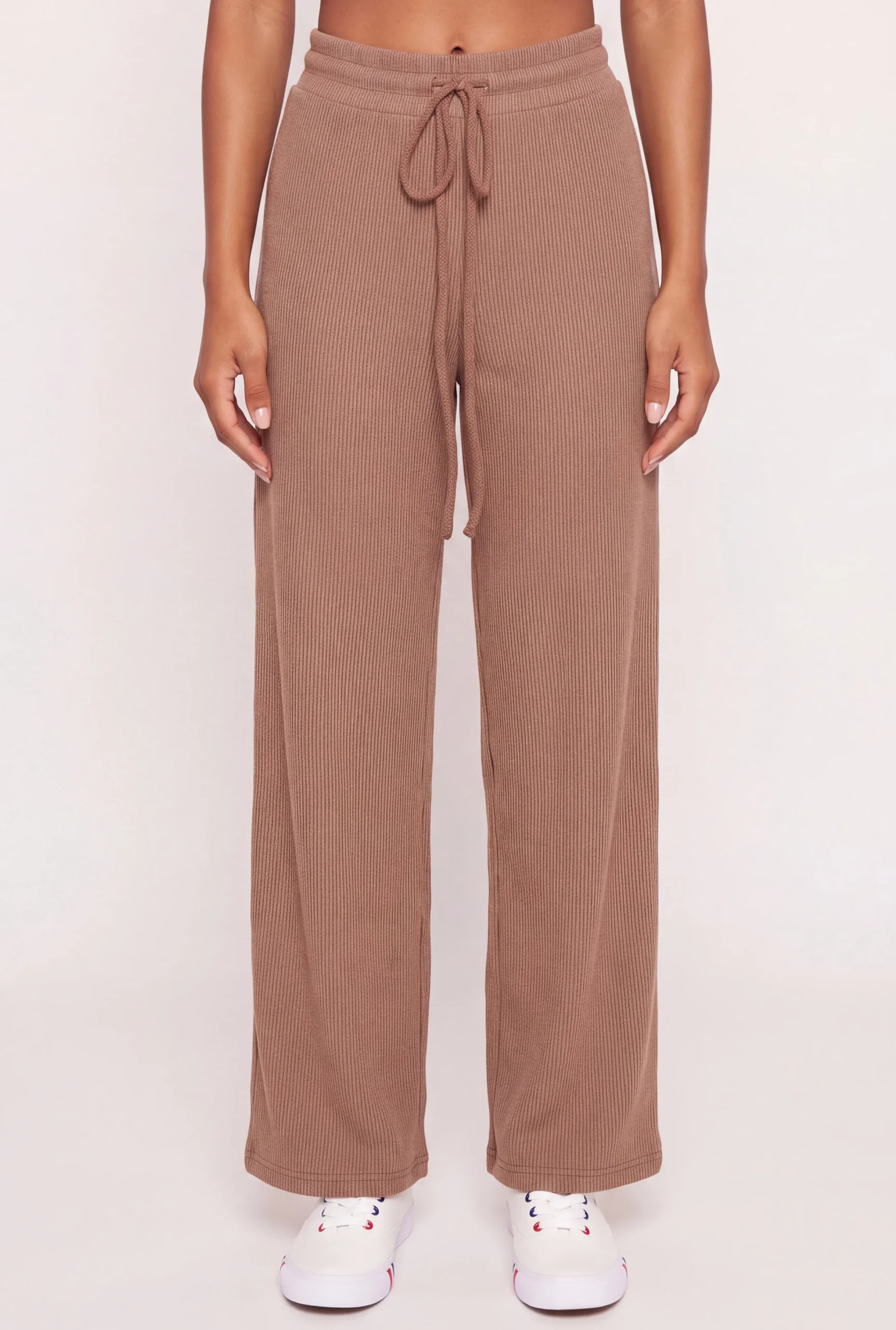 Drawstring Waist Wide Leg Pull On Casual Pants drawstring waist wide leg pull on casual pants