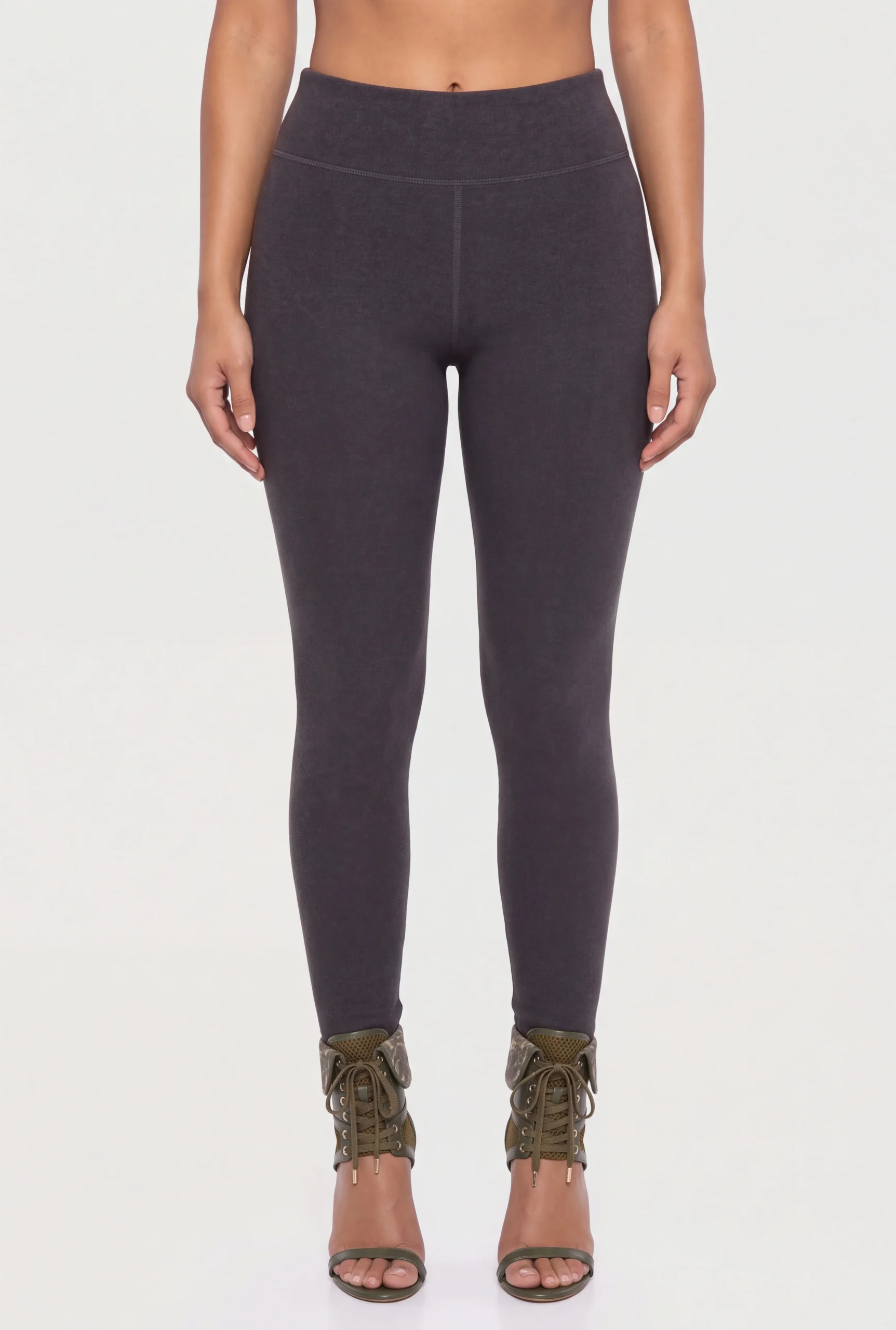 Sherpa Lined High Waisted Leggings sherpa lined high waisted leggings