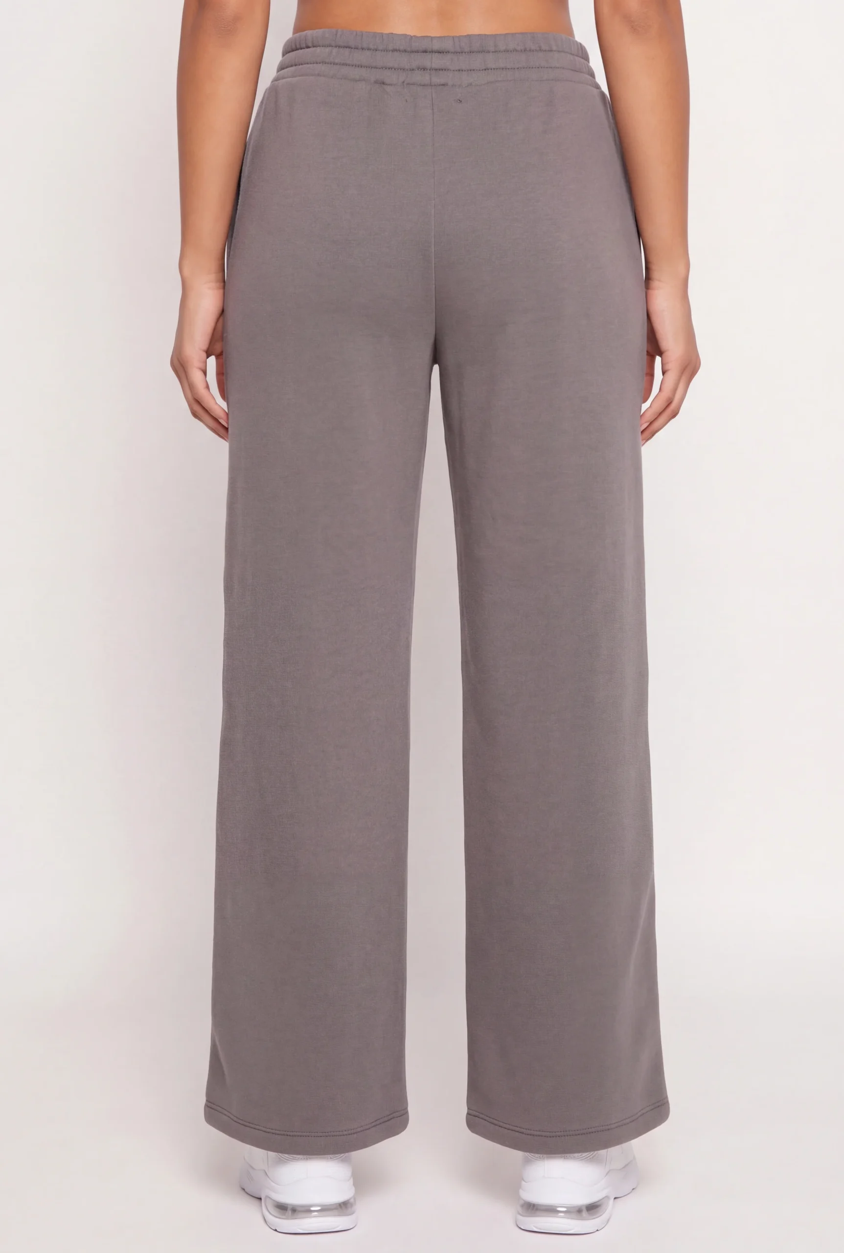 Wide Leg Fleece Sweatpants with Rhinestones wide leg fleece sweatpants with rhinestones