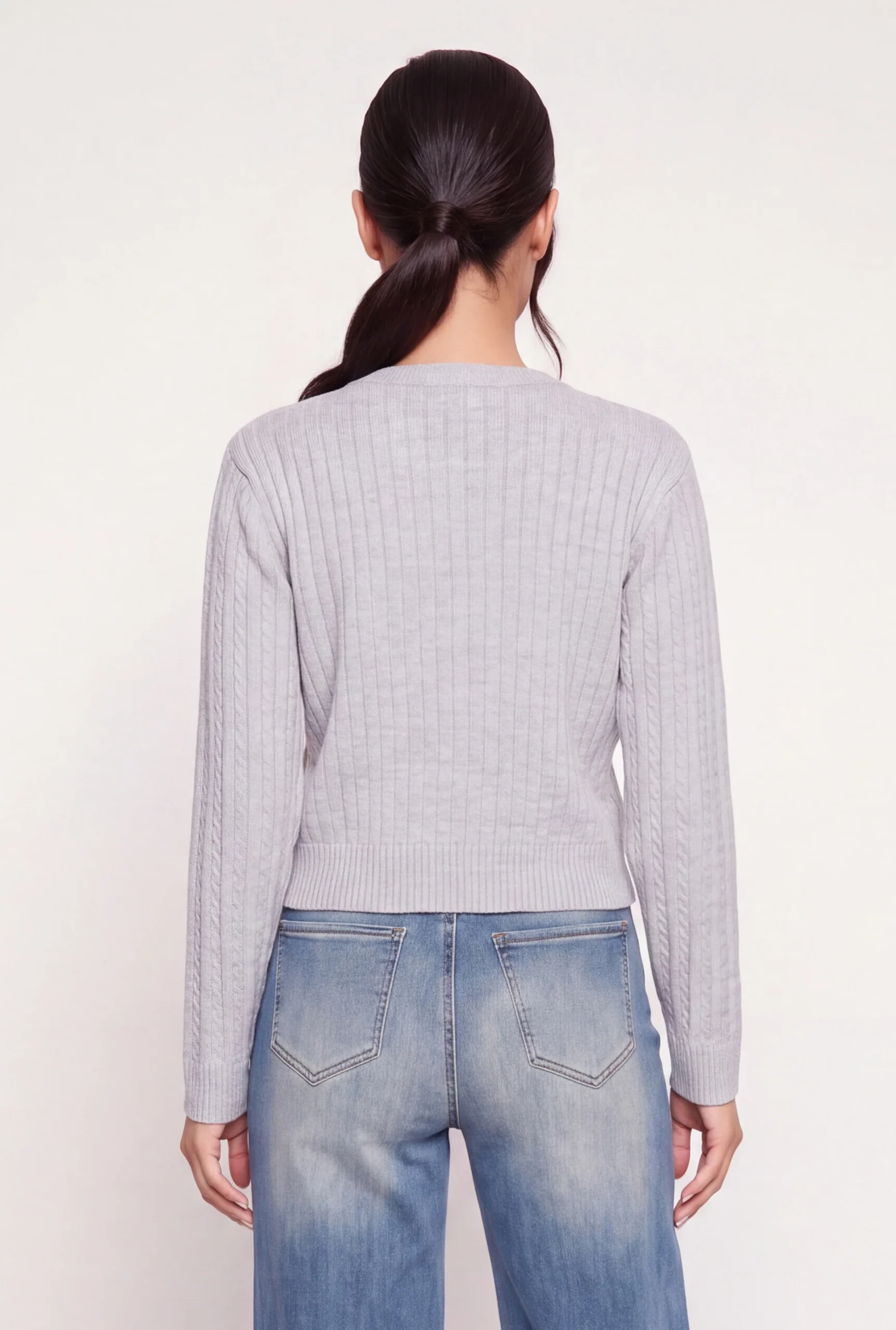 Button Front Cable Knit Cardigan button front cable knit cardigan