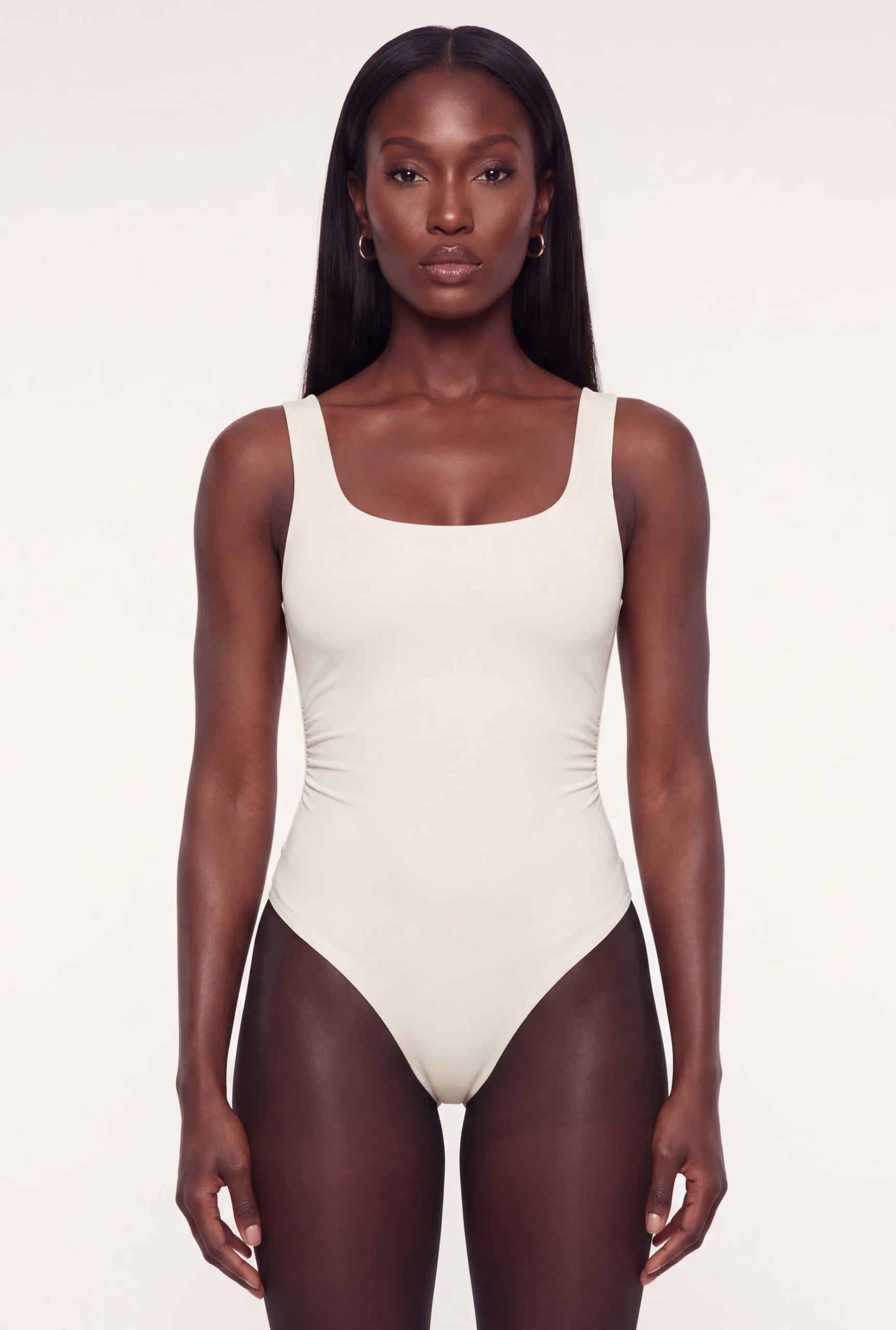 Seamless Square Neck Sleeveless Bodysuit seamless square neck sleeveless bodysuit