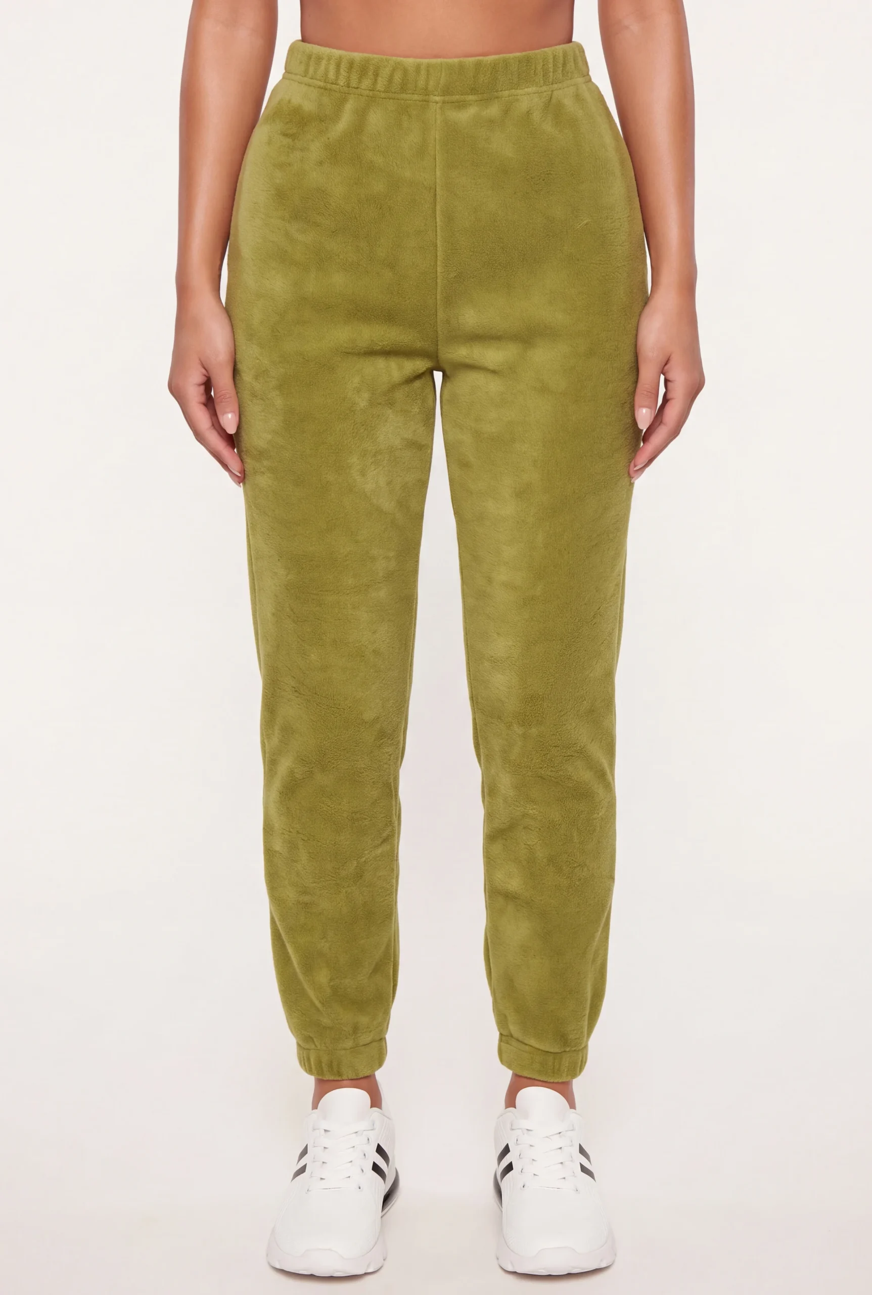 Plush High Waisted Joggers plush high waisted joggers