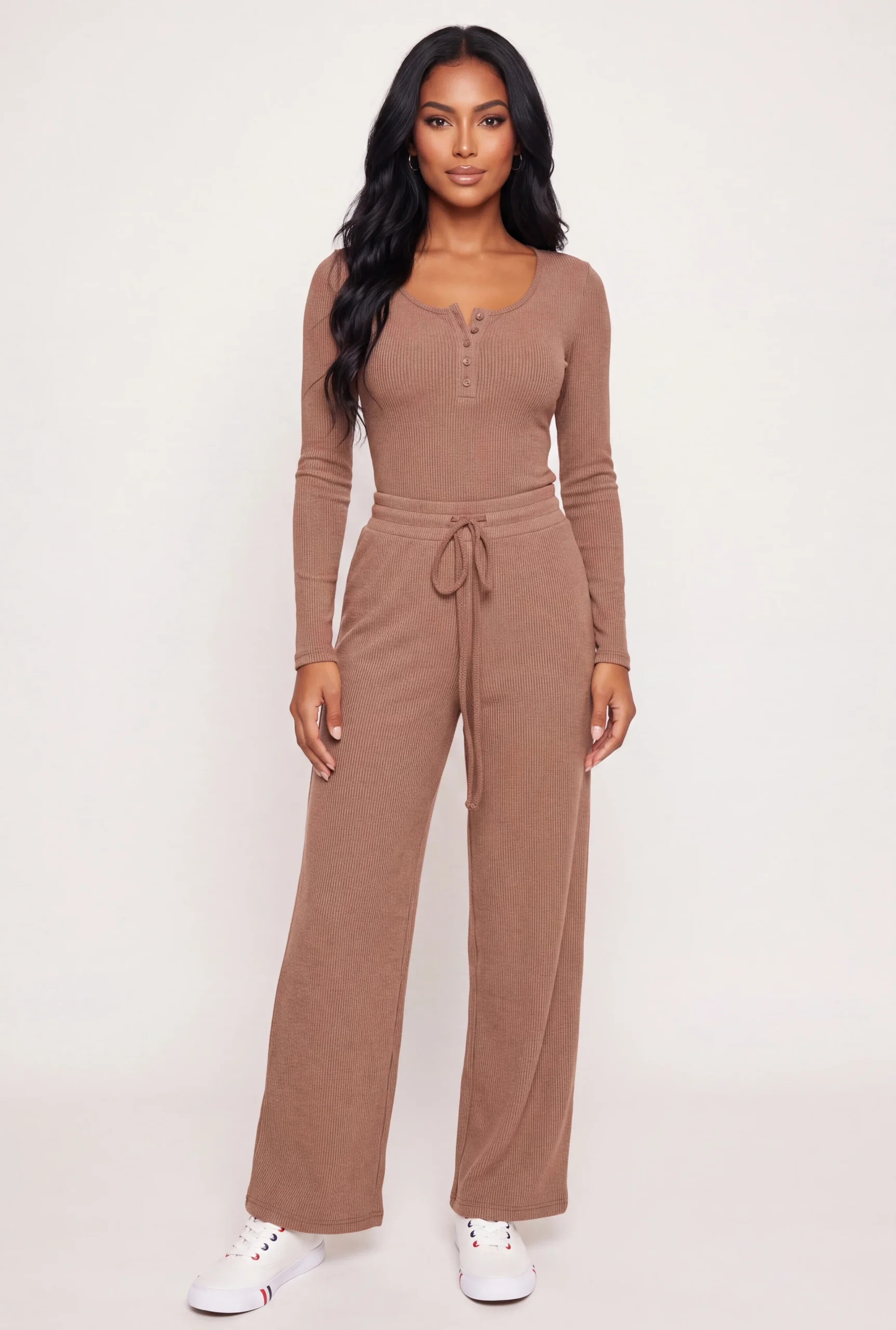 drawstring waist wide leg pull on casual pants drawstring waist wide leg pull on casual pants