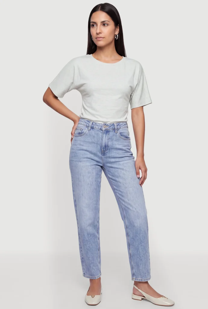 side ruched crew neck short sleeve t shirt